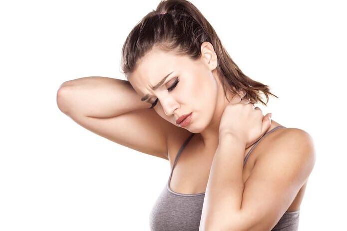 A nyaki fájdalom és merevség a nyaki osteochondrosis tünetei